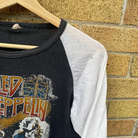 TRUE Vintage 1977 Led Zeppelin Stairway To Heaven Band T Shirt - Picture 13 of 16